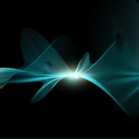 Abstract waves background vector