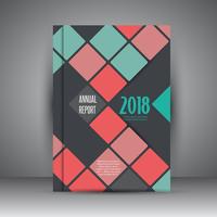 Business annual report design  vector