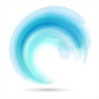 Abstract wave design vector