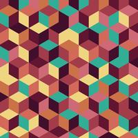 Retro pattern background vector