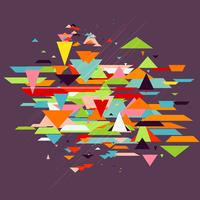 Retro abstract background vector