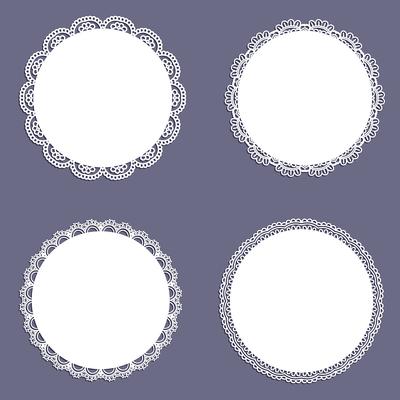 Lace style backgrounds 