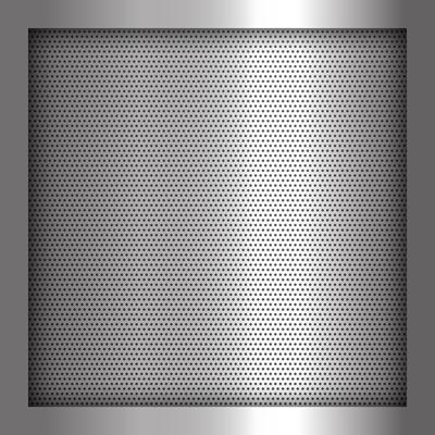 Silver metal background 