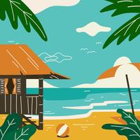 Beach Resort Vector