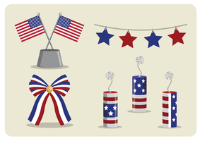 Memorial Day Decoration vector