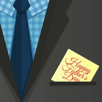Happy Fathers Day Background vector