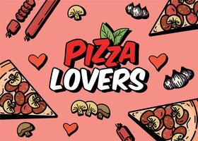 Pizza Lover vector