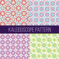Kaleidoscope Pattern Collection Vector