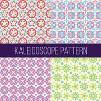 Kaleidoscope Pattern Collection Vector