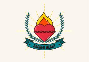 Sacred Heart vector
