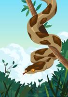 Serpiente vector