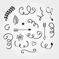 Natural Ornaments Pack vector