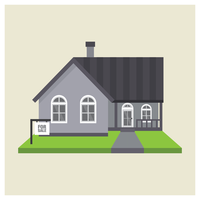 Real Estate For Sale vector