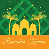 Fondo de Ramadan Kareem vector