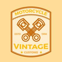 Flat Vintage Label Vector