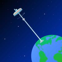 Awesome Space Elevator Vectors