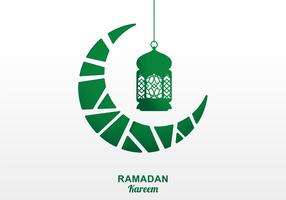Ramadan Lantern Background vector