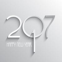 minimilistic Happy New Year background  vector