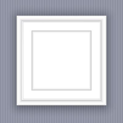 Blank picture frame 