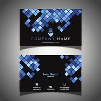 Modern business card design  vector