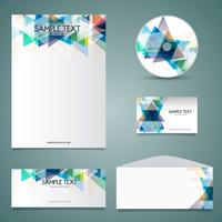 Business stationery mock up  vector