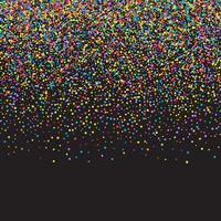 Colourful confetti background  vector