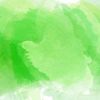 Green watercolor background  vector