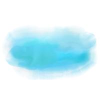 Blue watercolor wash background  vector