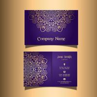 Stylish business card  vector