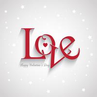Valentine's Day love background  vector