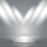 Spotlight display background  vector