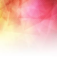 Abstract background with low poly design vector