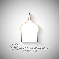 Ramadan background vector