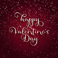 Decorative Valentine's day background  vector