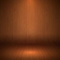 Wooden display background  vector