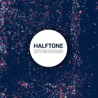 Halftone dots background  vector