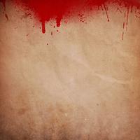 Blood splattered grunge background  vector