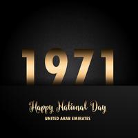 Decorative UAE National Day background vector