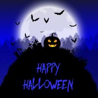 Halloween pumpkin background  vector