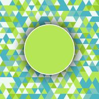 Geometric background vector