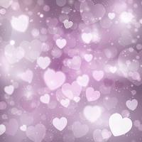 Valentine's Day heart background  vector