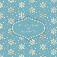 Christmas snowflake pattern vector