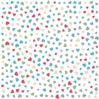 Hearts pattern background  vector