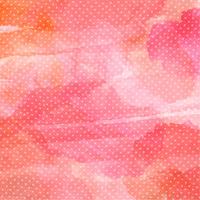 Polka dot watercolor background  vector