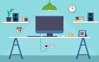 Computer Desk Free Vector Art 13 122 Free Downloads