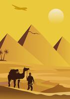 Pyramids vector