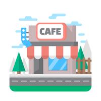 Cafe House vector