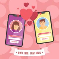 Online Dating vector