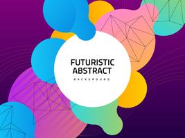 Futuristic Abstract Background vector