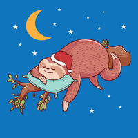 Sloth Illustration vector